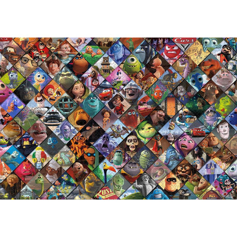 ceaco - disney/pixar clips - 2000 piece jigsaw puzzle