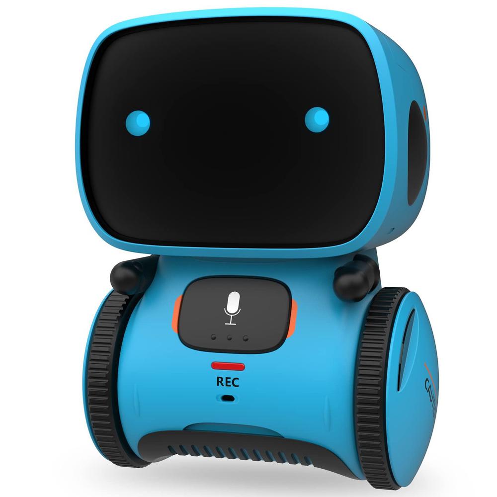 gilobaby kids robot toys, interactive robot companion smart talking robot with voice control touch sensor, dancing, singing, 