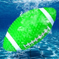 hiboom swimming pool football, water footballs for pool for under water passing, dribbling, beach football waterproof, pool w
