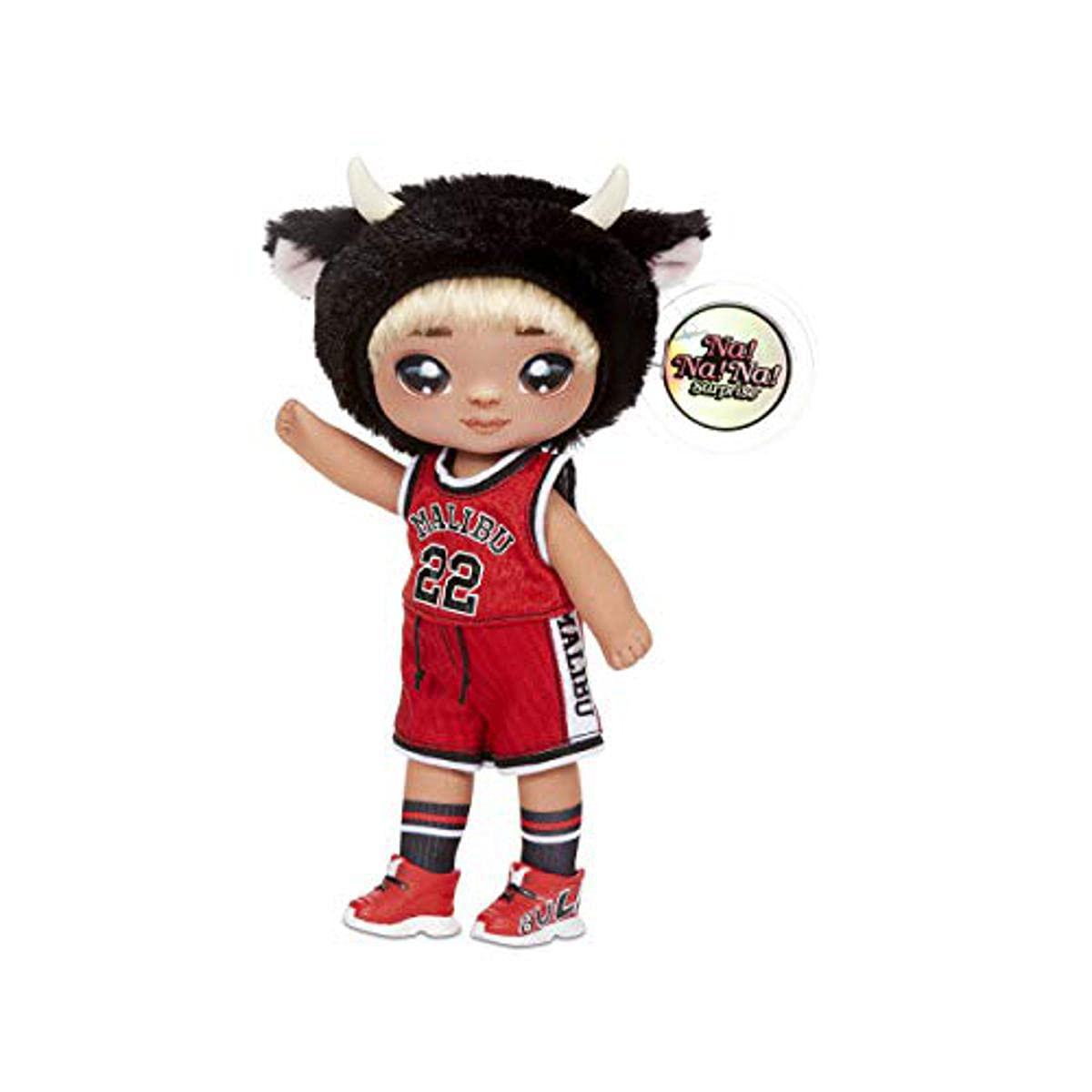 na! na! na! surprise mga entertainment 2 in 1 fashion doll and plush purse series 4, tommy torro