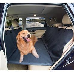 amochien back seat extender for dogs - backseat bridge for dogs, car bed dog bed for car, backseat dog cover for car bed matt