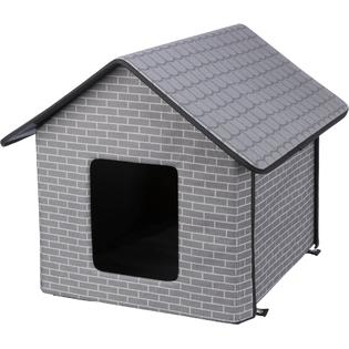 Trixie trixie insulated outdoor pet house, foldable, waterproof material,  for small dogs and cats, great for feral cats