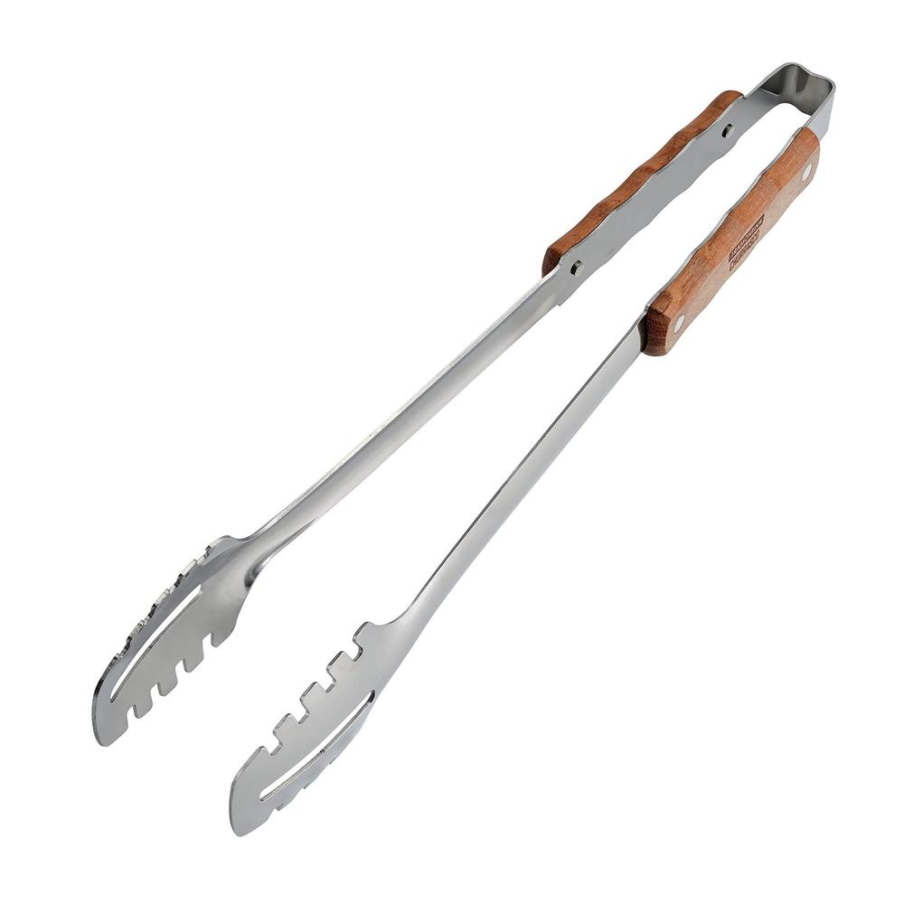 tramontina meat tong - wood handle, 80905/002ds