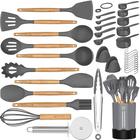 Fungun silicone cooking utensil set, 35 pcs kitchen utensils cooking  utensils set by fungun, non-stick heat resistant kitchen gadget