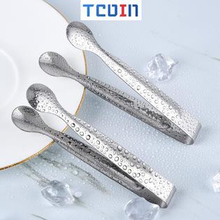 Tcoin Small Serving Tongs,Ice Tongs,Sugar Tongs,Kitchen Tiny Tongs for Appetizers,18 PCS(4.3 inch)