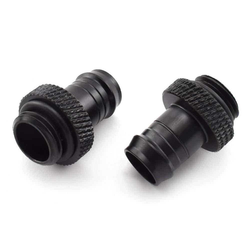 sdtc tech 4-pack g1/4" to 3/8" barb fitting for soft tubing, pc water cooling system soft tube connectors