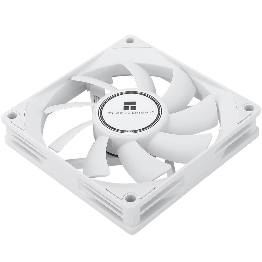 thermalright tl-8015w cpu fan computer case fan quiet 4pin pwm pc fan, 15mm slimline cooler fan, 2200rpm speed, 80mm cpu cool