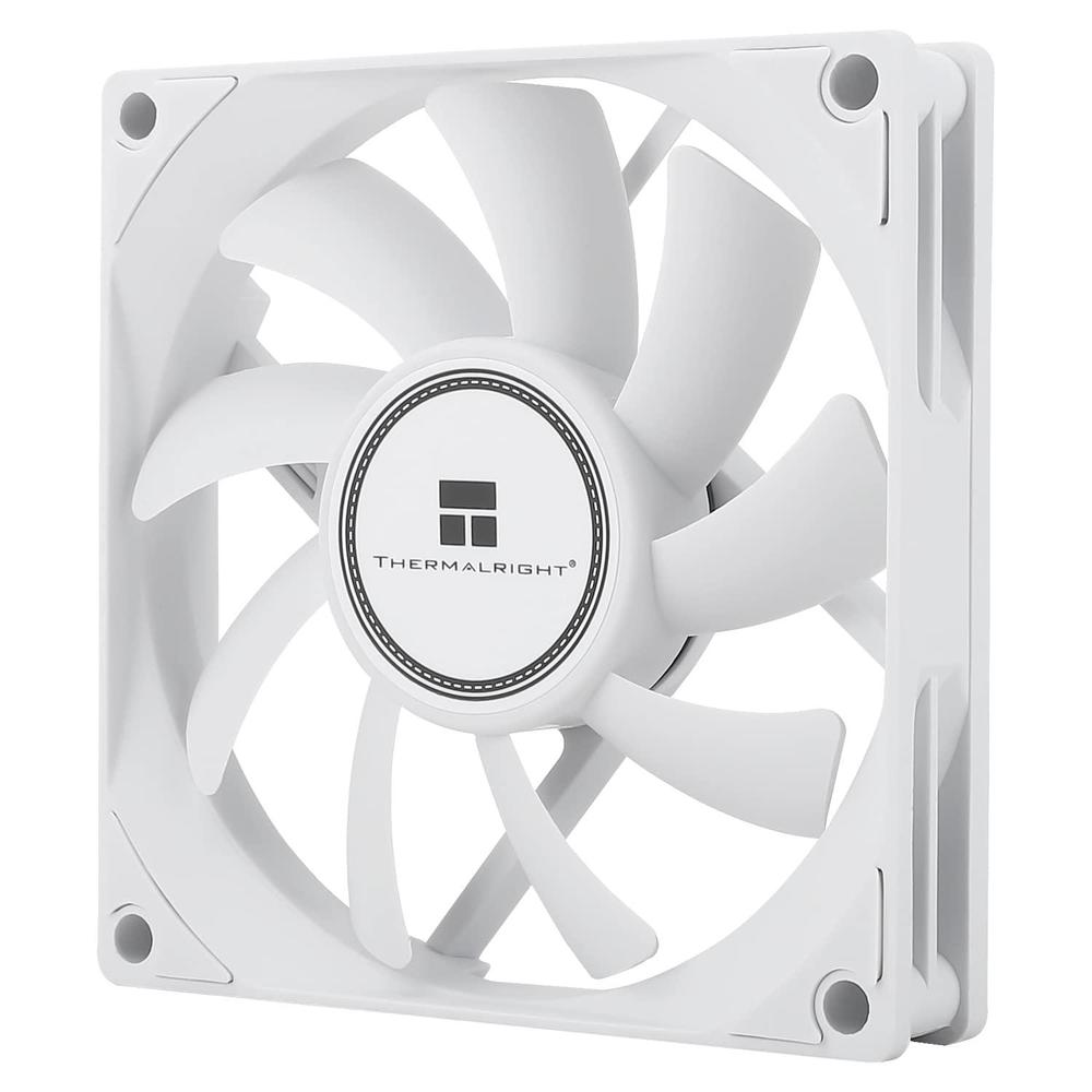 thermalright tl-8015w cpu fan computer case fan quiet 4pin pwm pc fan, 15mm slimline cooler fan, 2200rpm speed, 80mm cpu cool