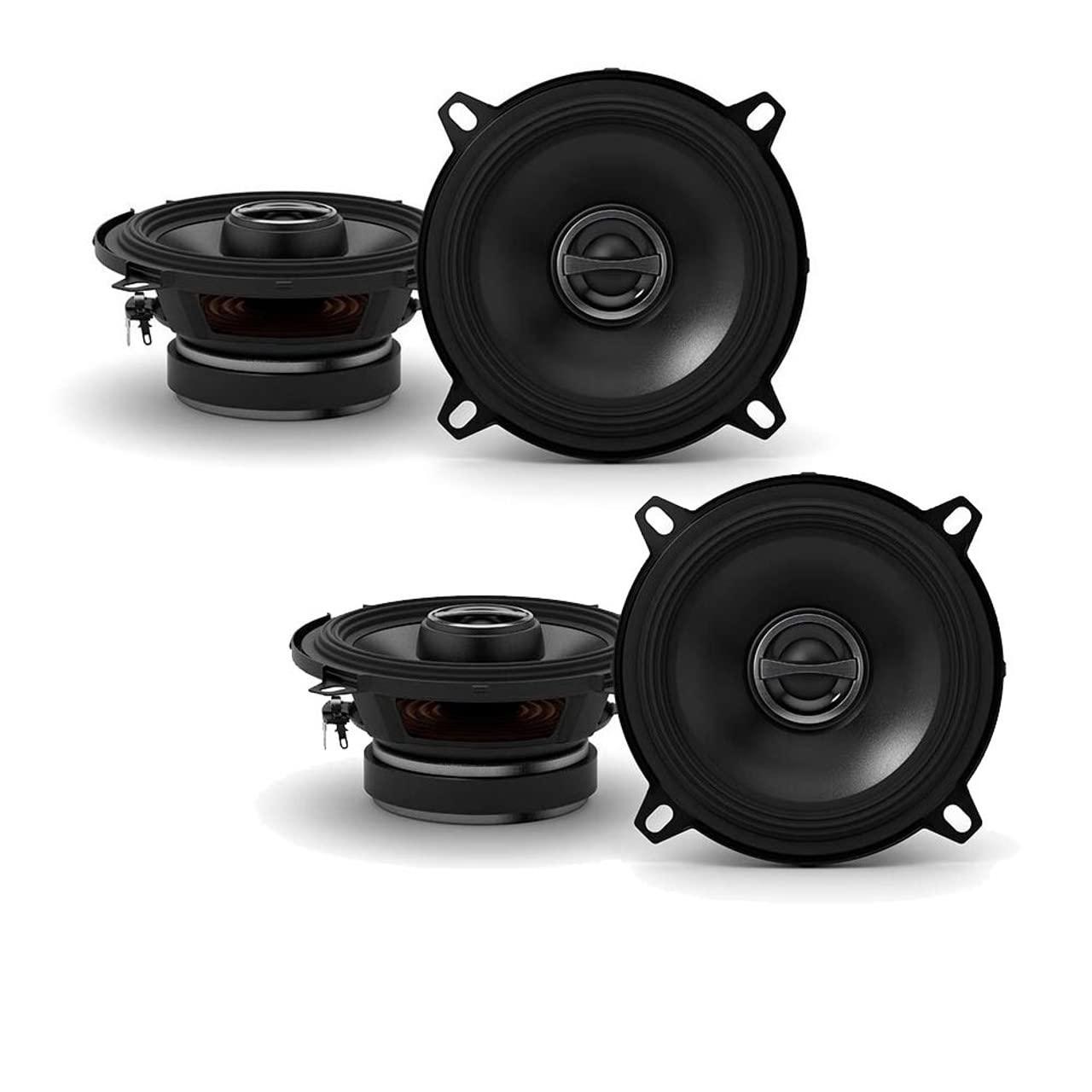 alpine s-s50 car audio type s series 5 1/4" 220 watt speakers - 2 pair with 20' wire package