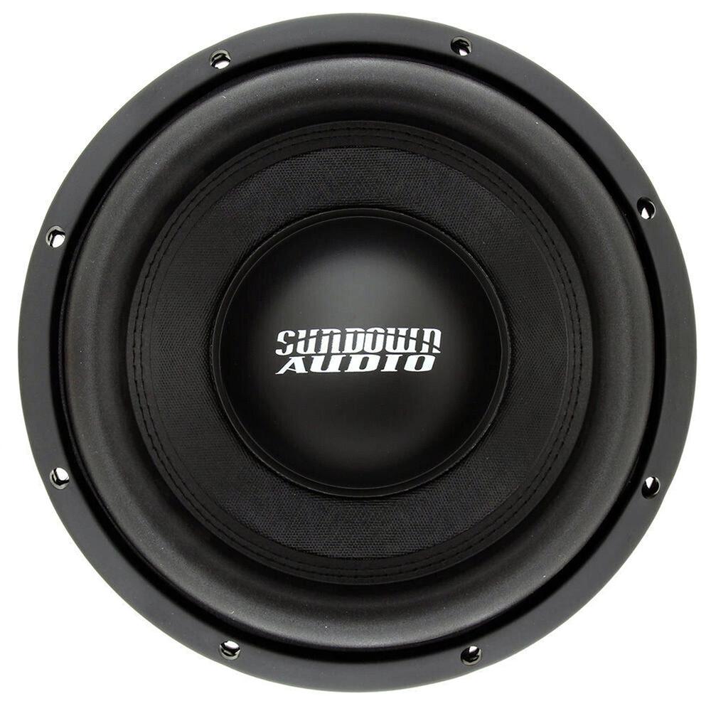 sundown audio e-10 v.3 d4 10" 500w rms dual 4-ohm ev.3 series subwoofer