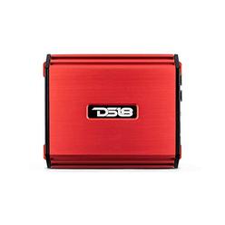 ds18 s-1100.2/rd car audio amplifier - full-range, class ab, 2 channel amplifier, 1100 watts (red)