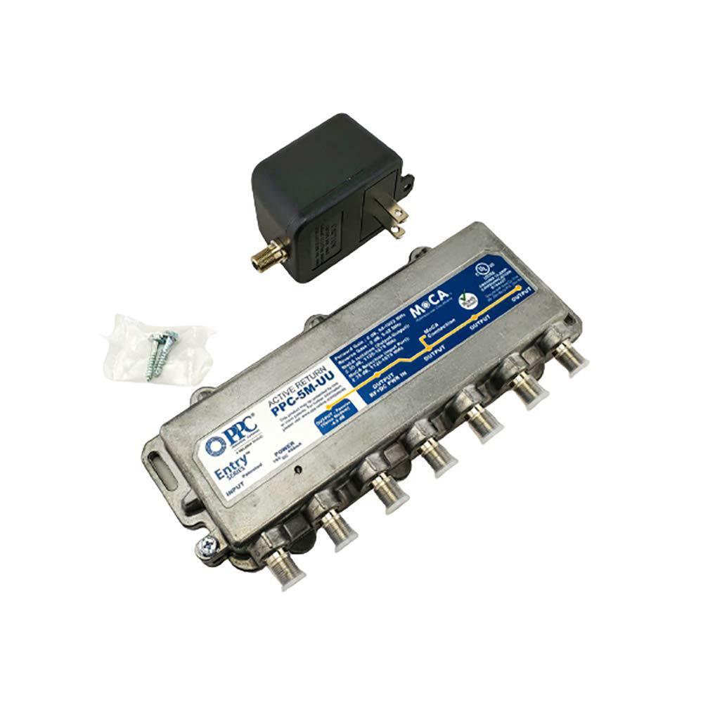 C.P. Company ppc entry series active return 5-port moca amplifier model ppc-5m-u/u