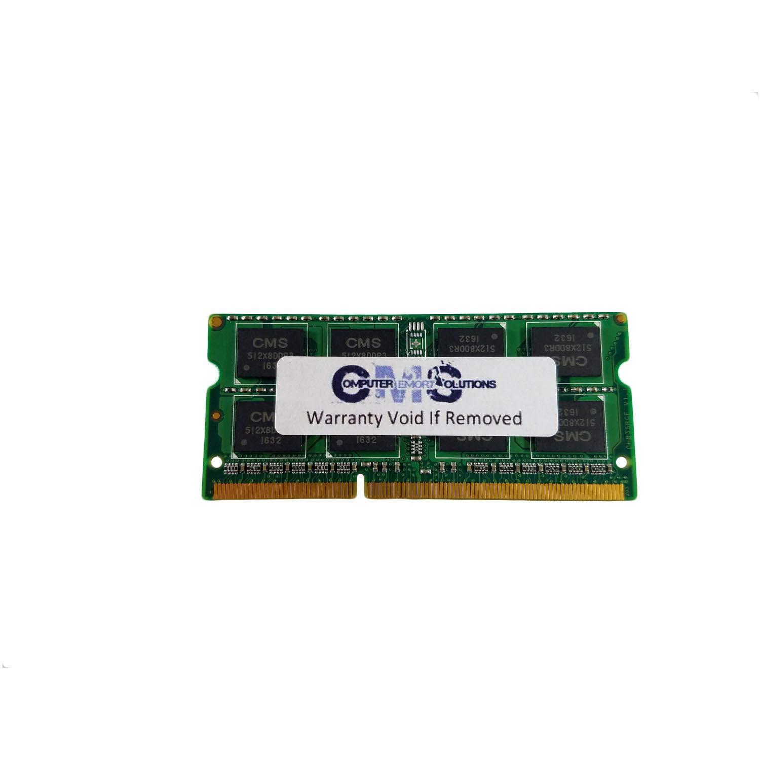 Computer Memory Solutions cms 4gb (1x4gb) ddr3 12800 1600mhz non ecc sodimm memory ram upgrade compatible with acer aspire e1-532-4629, e1-532-4870, e1