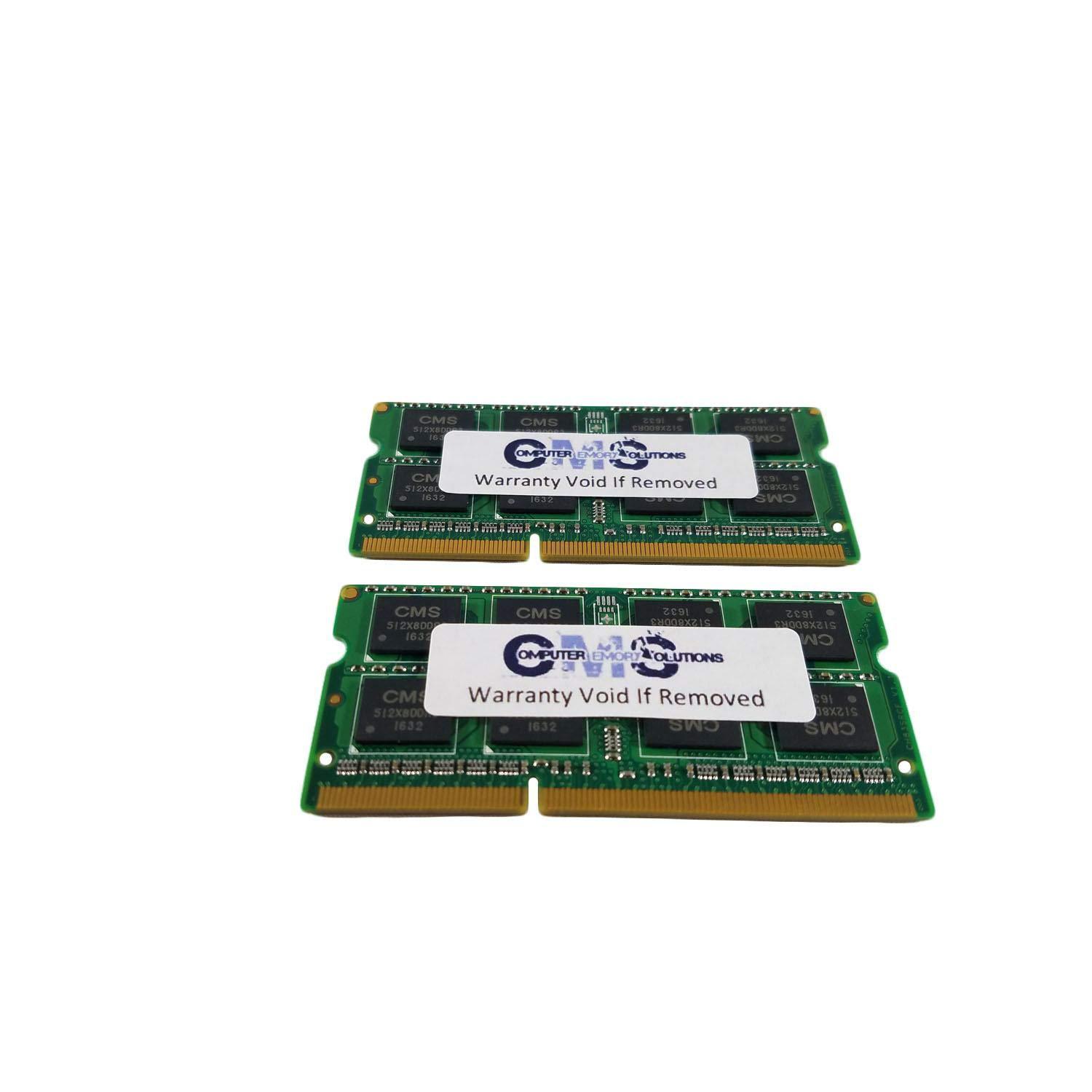 Computer Memory Solutions cms 8gb (2x4gb) ddr3 8500 1066mhz non ecc sodimm memory ram upgrade compatible with lenovo thinkpad x201 3249-xxx; 3626-xxx; 