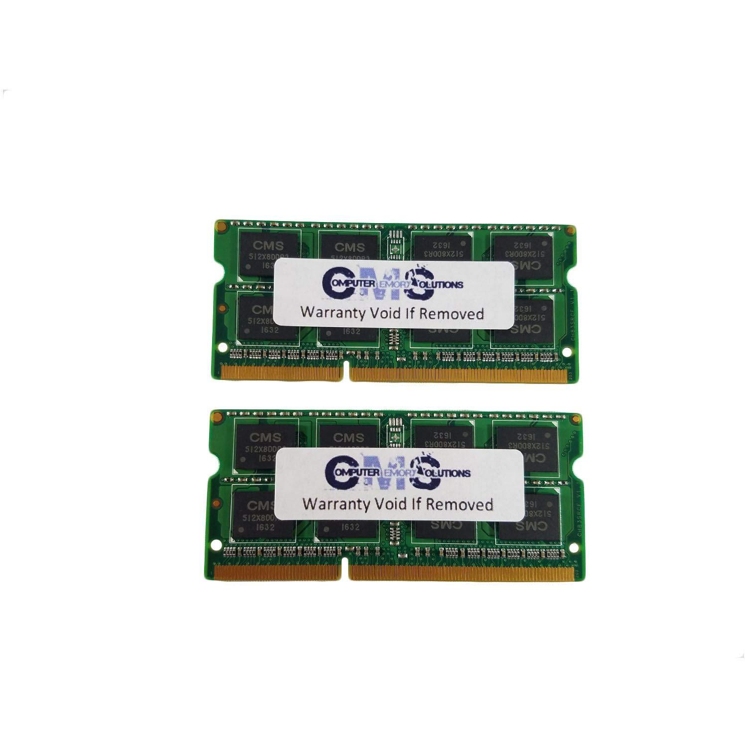 Computer Memory Solutions cms 16gb (2x8gb) ddr3 10600 1333mhz non ecc sodimm memory ram upgrade compatible with lenovo thinkpad x220 4287, 4290, 4291 d