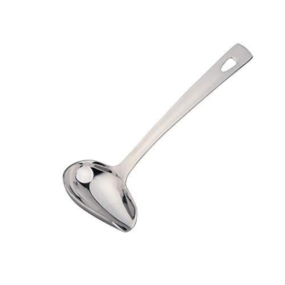 Buy Go! sauce ladle, buygo drizzle spoon with spout gravy soup ladle, stainless steel kitchen utensil, mirror polish & dishwasher saf