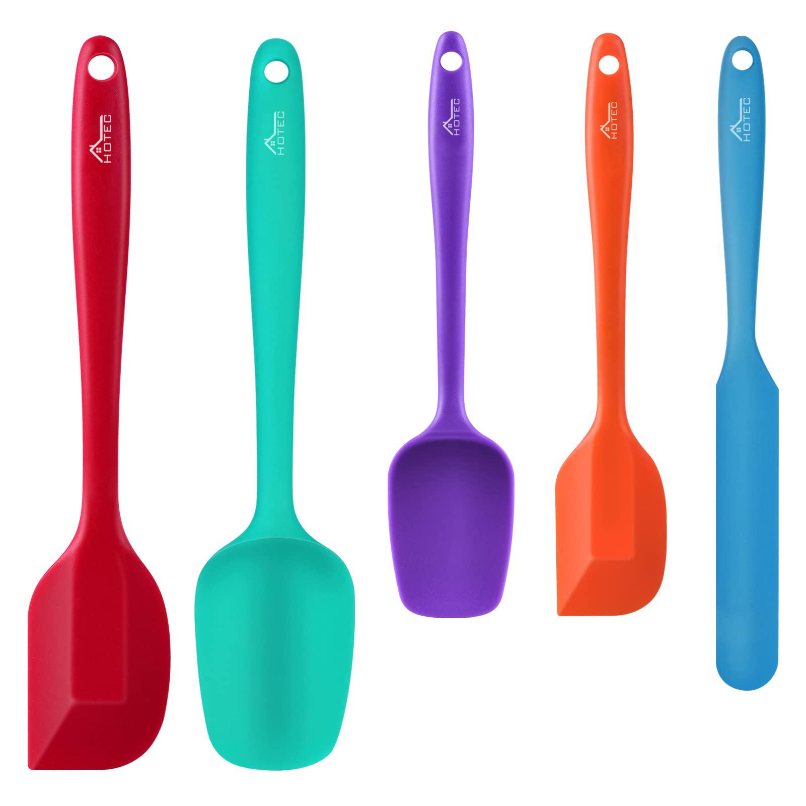 Hotec hotec food grade silicone rubber spatula set for baking