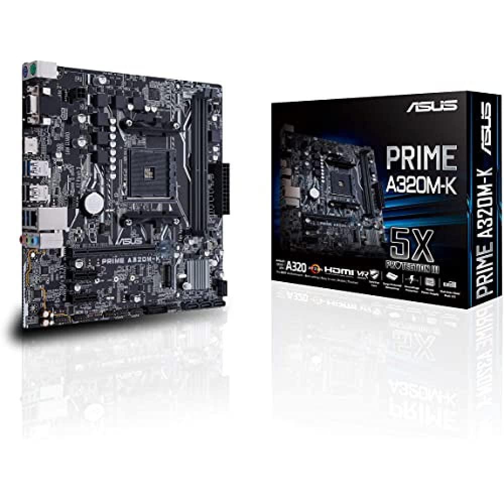 Asus AMD AM4 Prime A320M-K, 90MB0TV0-M0EAY0