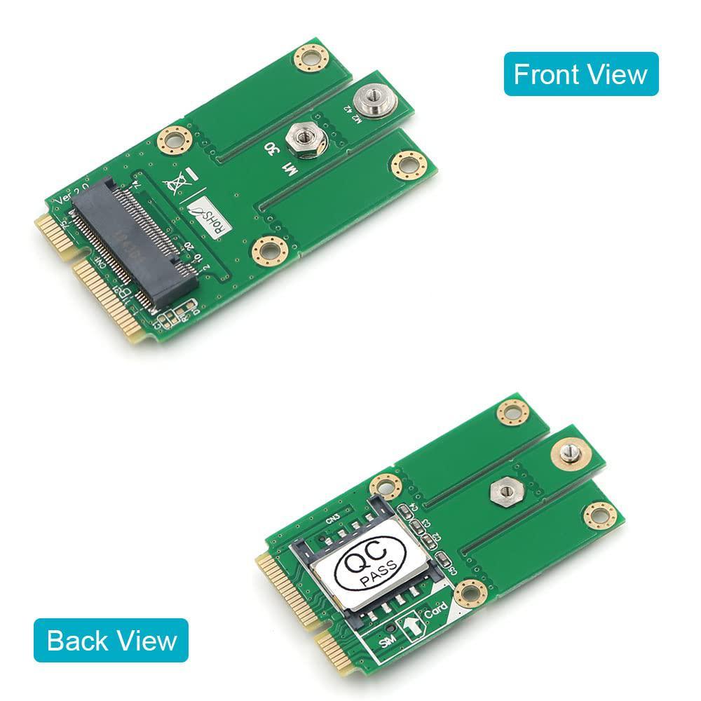 KALEA-INFORMATIQUE© M2 (M.2 NGFF) E A Key to 1x PCIe Female Adapter KALEA-INFORMATIQUE© M2 (M.2 NGFF) E A Key to 1x PCIe Female Adapter