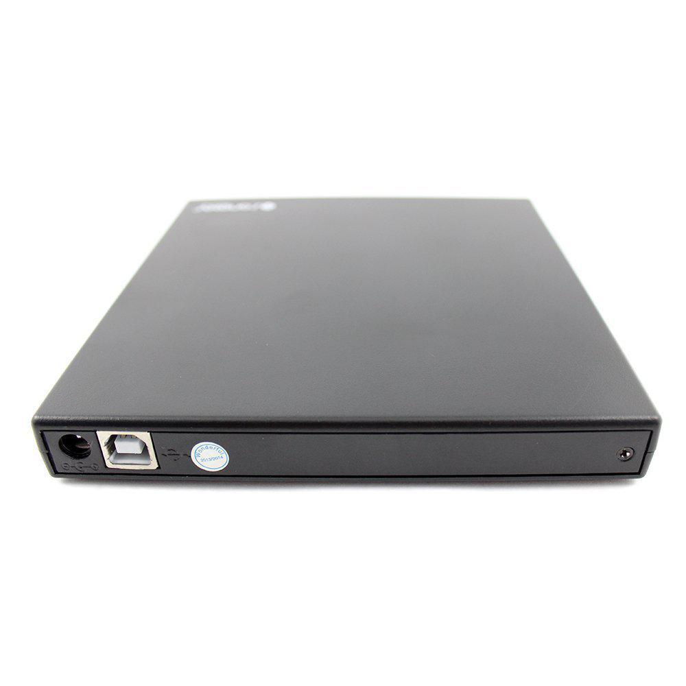sanoxy 24x usb 2.0 external slim cdrw dvd rom combo burner drive, black (pc0176)