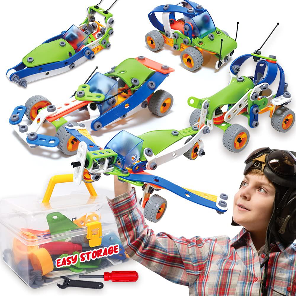 YMGN stem toys for boys age 4-7, stem building toys for boys age 6-8, building sets for kids ages 4-8, kids building toys age 5-8,