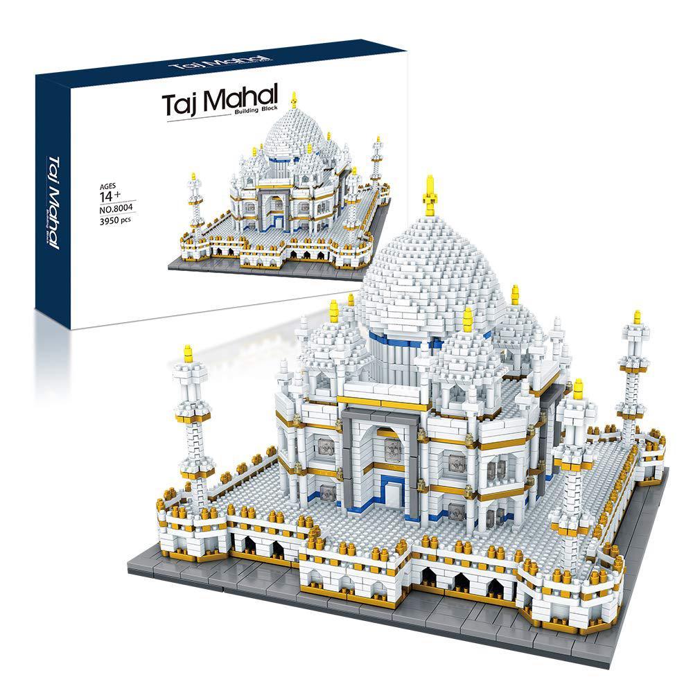 KLMEi architecture taj mahal micro blocks 3950 pieces model building ...