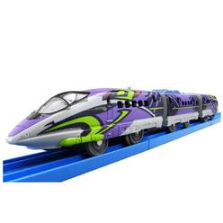 Tomy takara tomy plarail shinkansen type 500 evangelion with light rail train toy