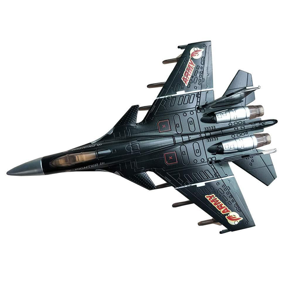 hsomid army air force fighter jet toy military airplane - fun lights and sounds, bump and go action pretend play kids aircraf