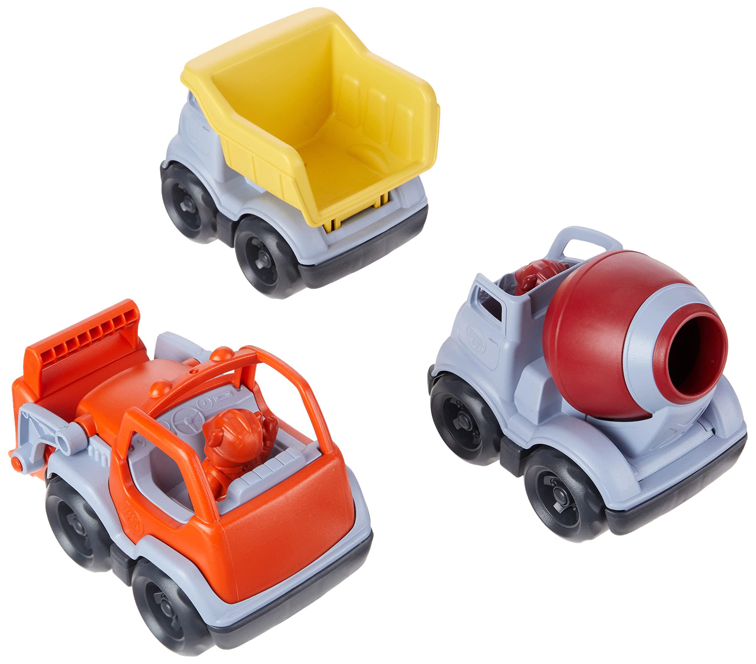 green toys construction vehicle - 3 pack