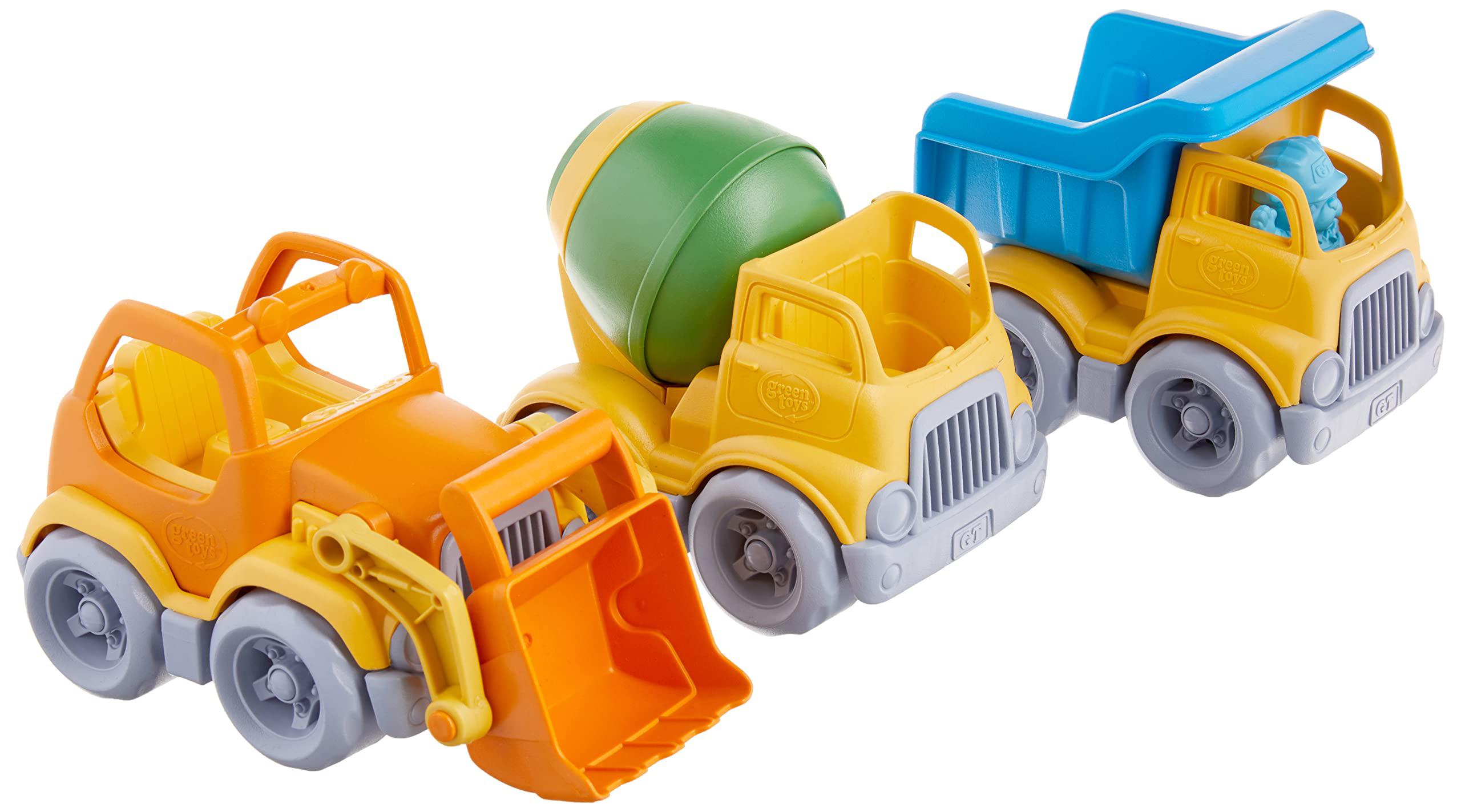 green toys construction vehicle - 3 pack - 4c