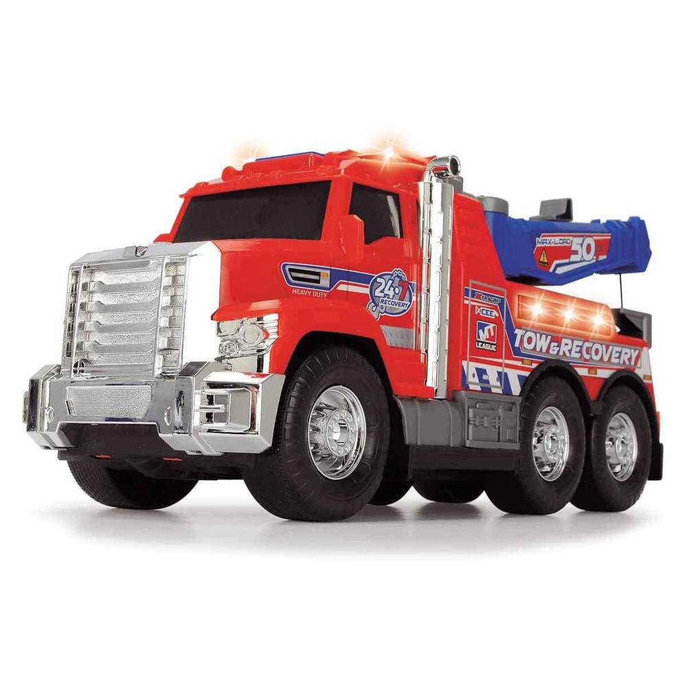 dickie toys - 12 inch tow truck, red/blue