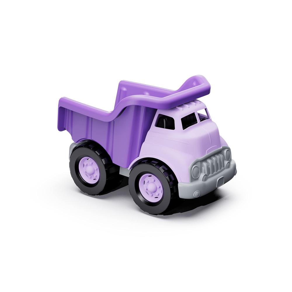 green toys dump truck - purple