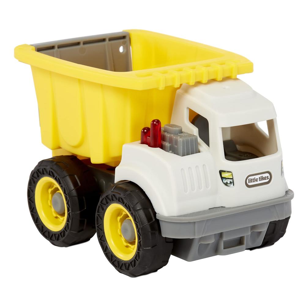 little tikes dirt diggers mini dump truck indoor outdoor multicolor toy car and toy vehicles for on the go play for kids 2+