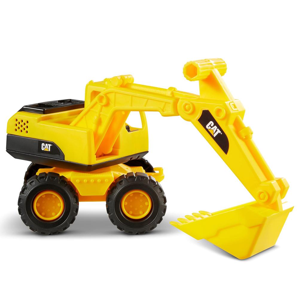 Funrise Toy cat construction 15" toy excavator , yellow
