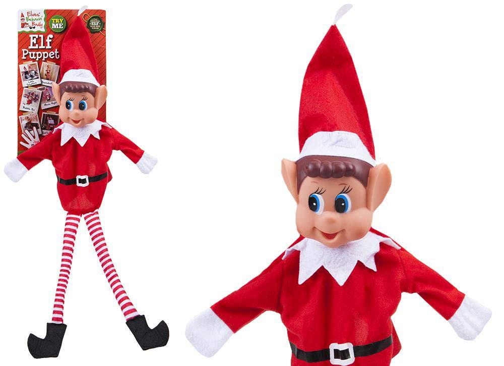 elves behavin badly elves behaving badly 27 inch naughty elf hand puppet - christmas toys - elf toys (27 inch naughty elf hand puppet)