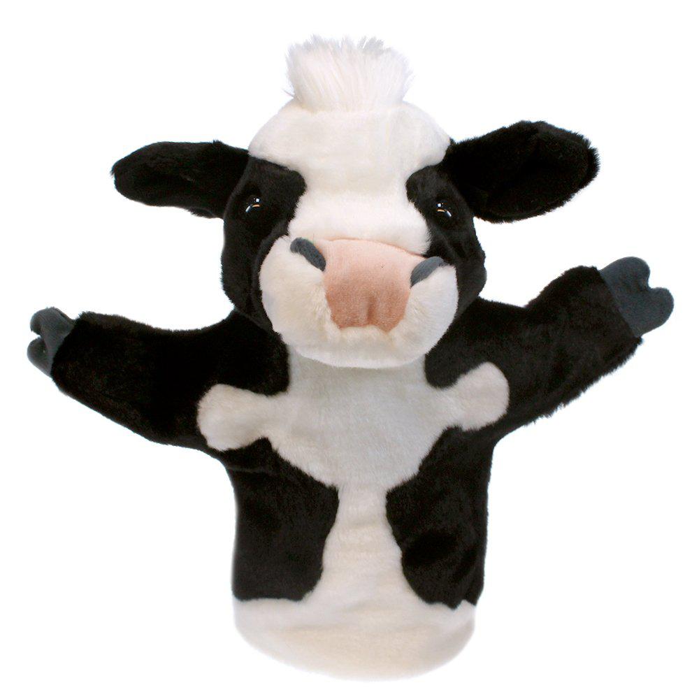 the puppet company carpets cow hand puppet