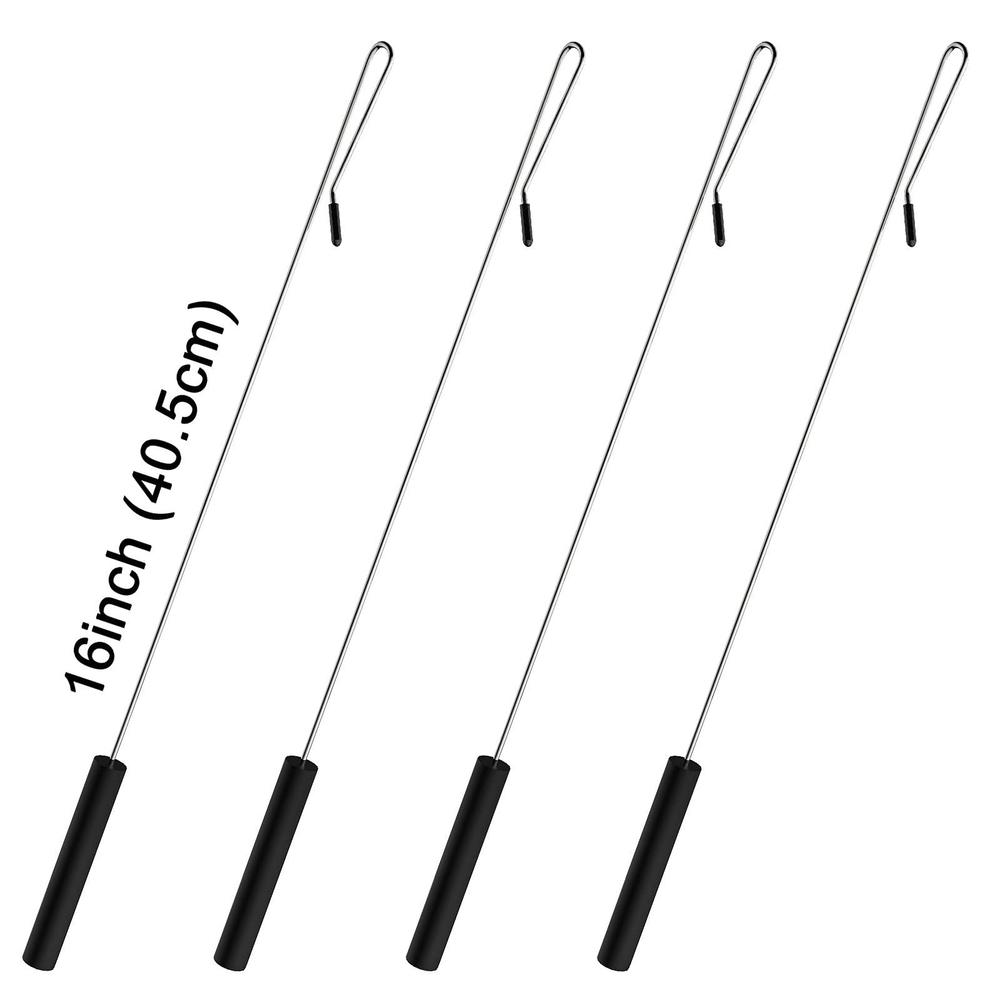Puppet String Handle jakeei 4 pack 16 inch puppet handles arm control rod metal puppet stick ...