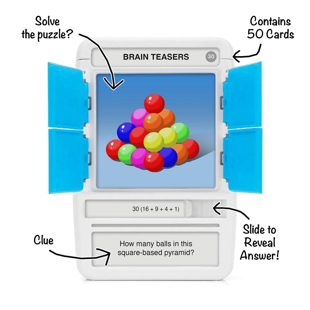 100 pics brain teasers travel game - solve 100 puzzles | flash cards ...