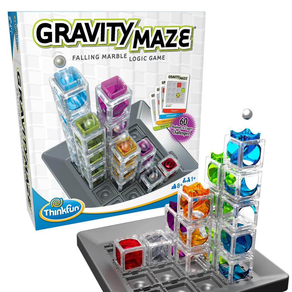 Think Fun thinkfun gravity maze marble run brain game and stem toy for boys and girls age 8 and up: toy of the year award winner