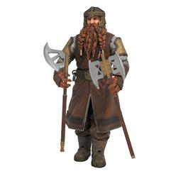 diamond select toys the lord of the rings: gimli action figure, multicolor