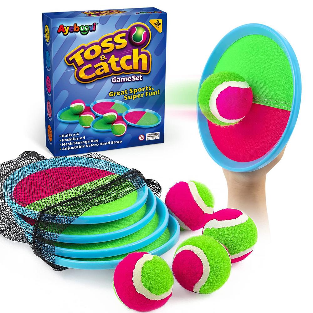 ayeboovi toss and catch ball game outdoor toys for kids yard games beach toys outside games for 3 4 5 6 7 8 9 10 year old boy