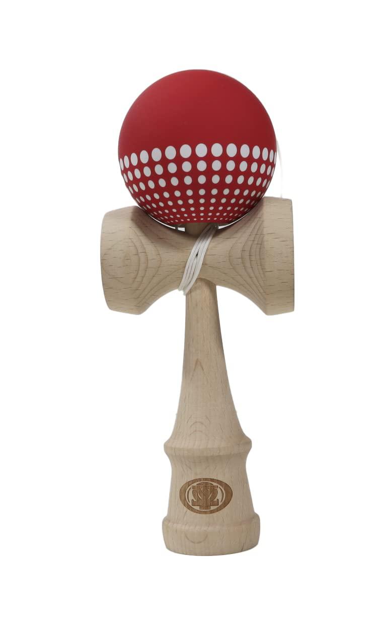 yomega pro model kendama - the traditional japanese toss and catch skill game with rubberized paint for easier skill building