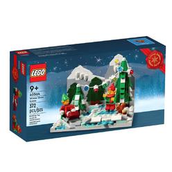 lego: winter elves scene 40564 (372 pieces)