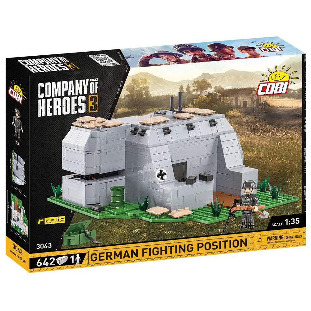 cobi company of heroes 3 german fighting position