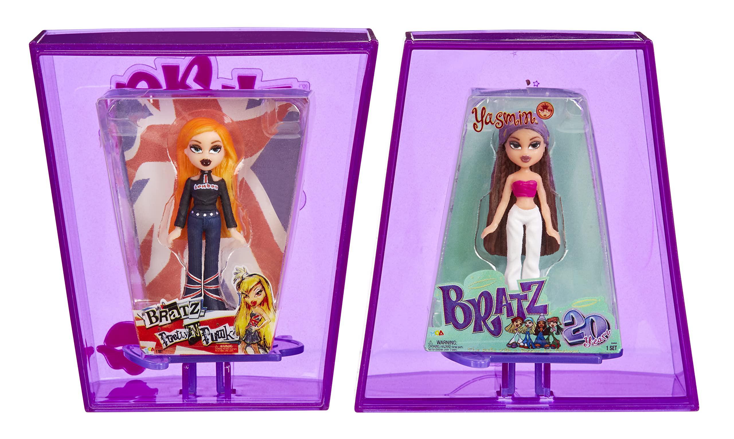 mga\'s miniverse mga's miniverse bratz minis - 2 bratz minis in each pack, blind packaging doubles as display, y2k nostalgia, collectors ages 