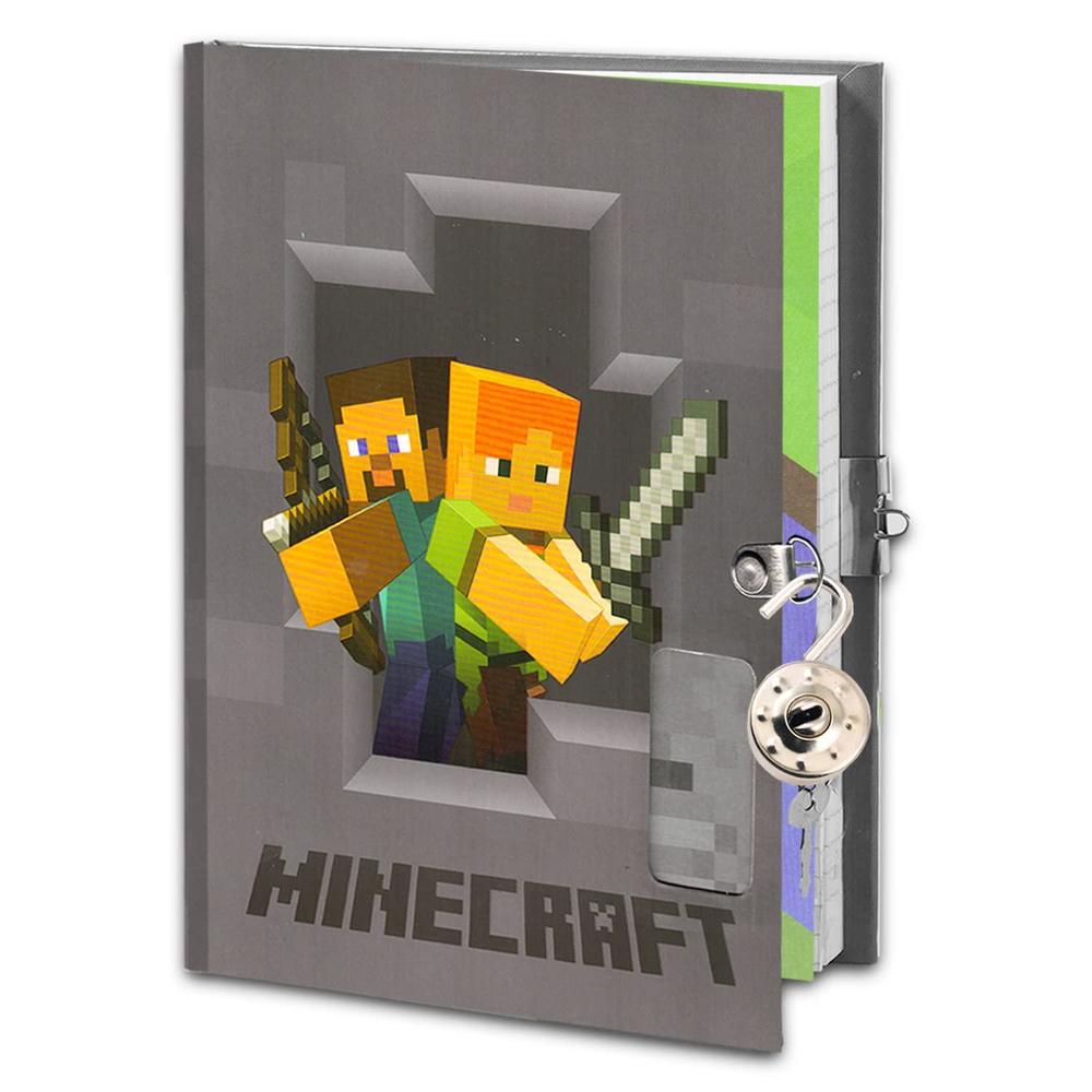 Minecraft Journal Model minecraft sketchbook set for kids, toddlers ~ 3 pc bundle with ...