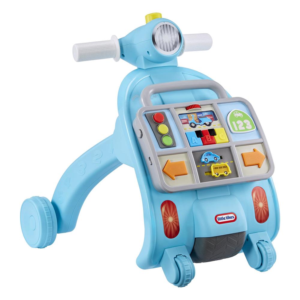 little tikes learn & play learning lane activity walker, sit-to stand, walking, sounds, learning, sound effects, gift & trave