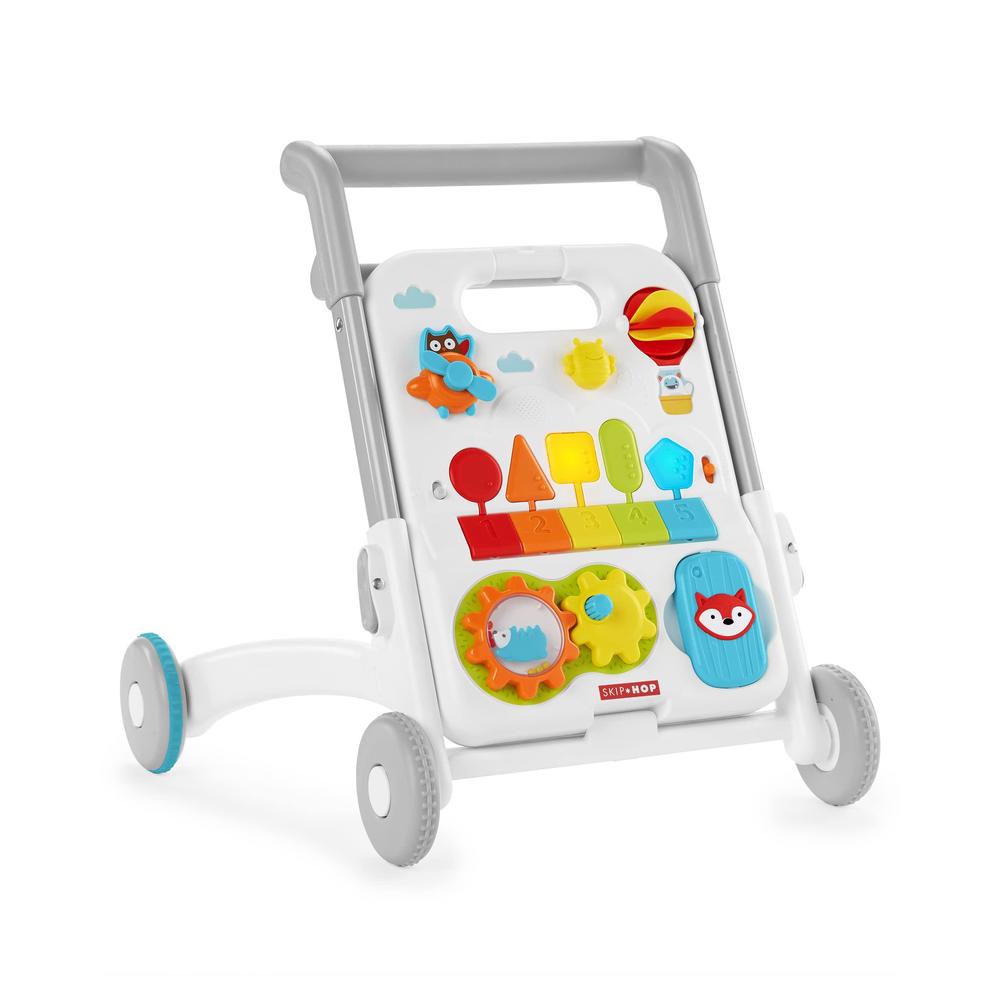 skip hop baby walker, explore & more 4-in-1 toy walker