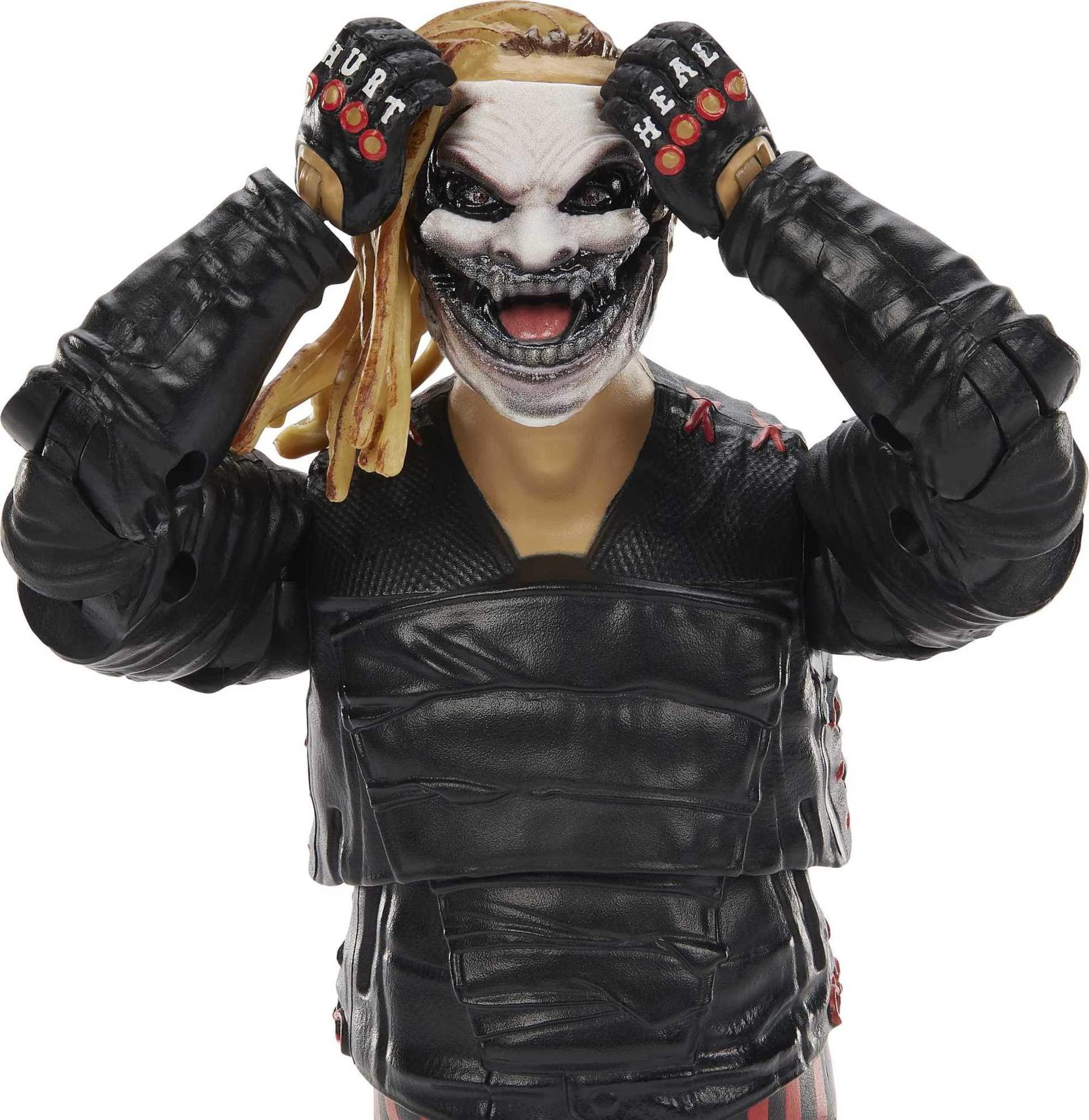 mattel wwe "the fiend" bray wyatt ultimate edition action figure, 6-inch collectible with interchangeable entrance gear, extr