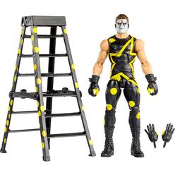 wwe stardust elite collection action figure with accessories, articulation & life-like detail, collectible toy, 6-inch